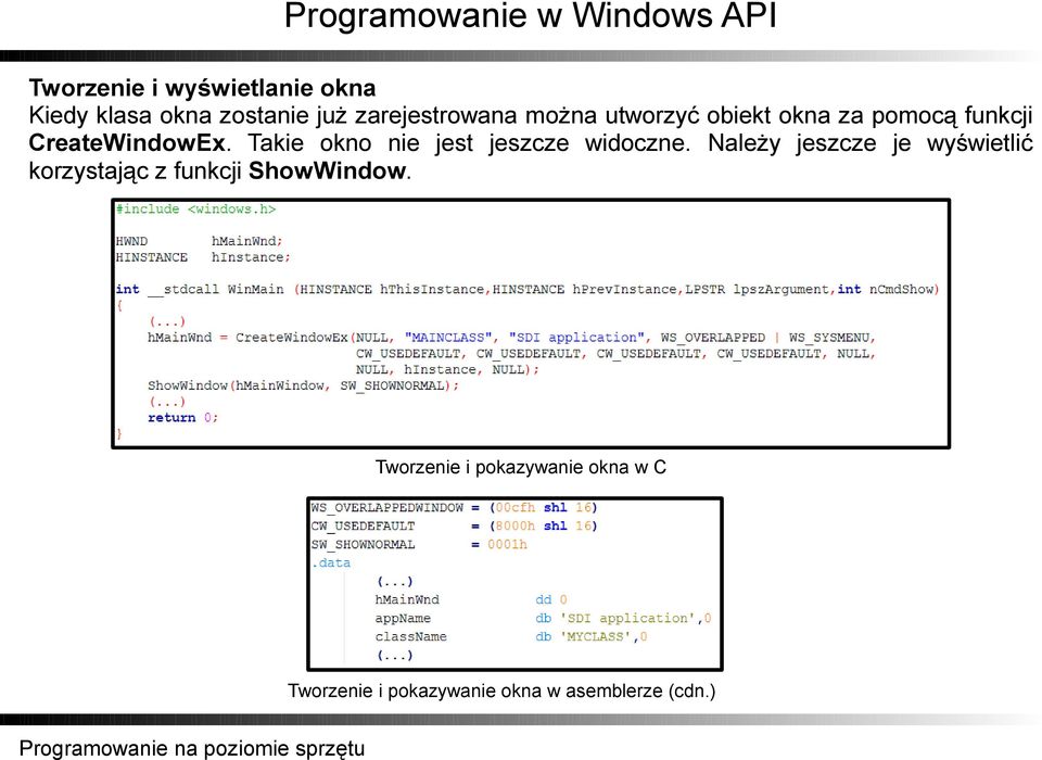Takie okno nie jest jeszcze widoczne.