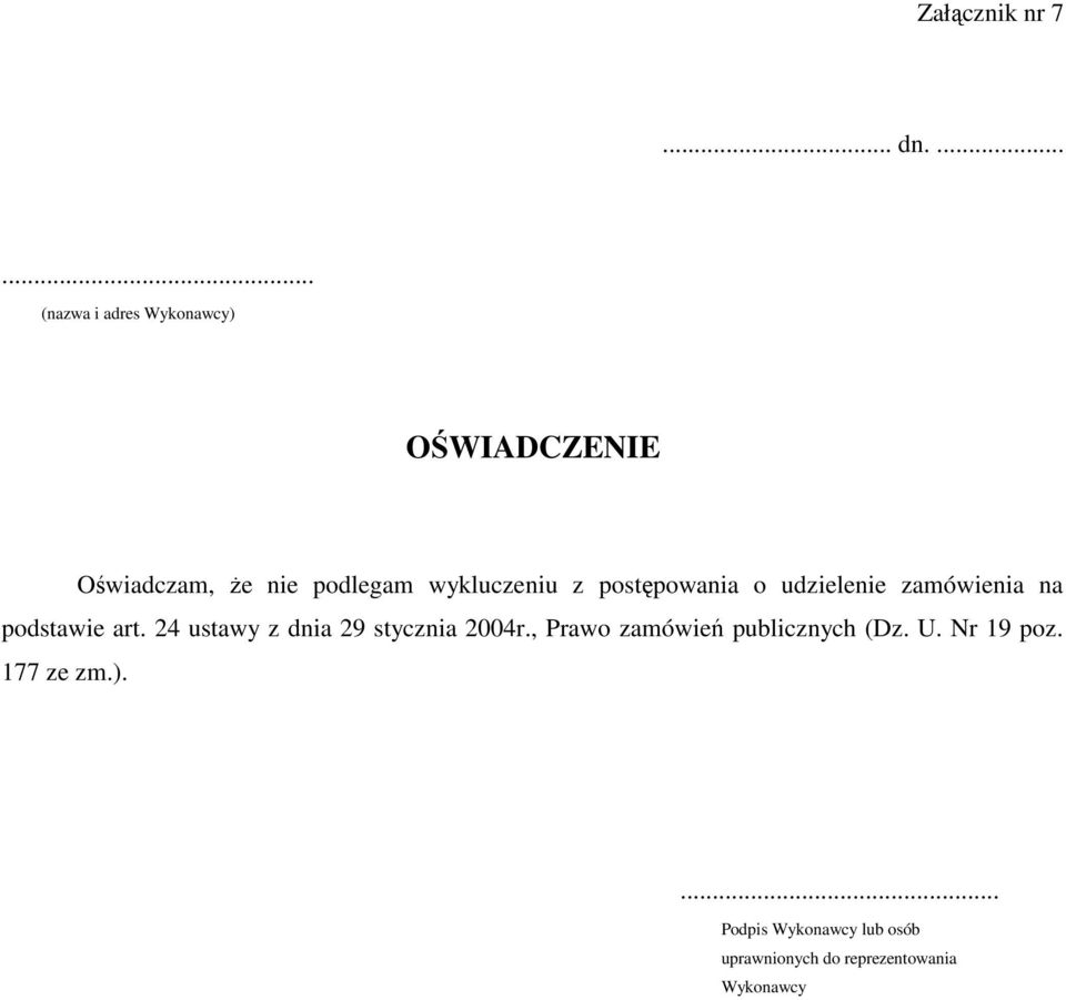 wykluczeniu z postępowania o udzielenie zamówienia na podstawie art.