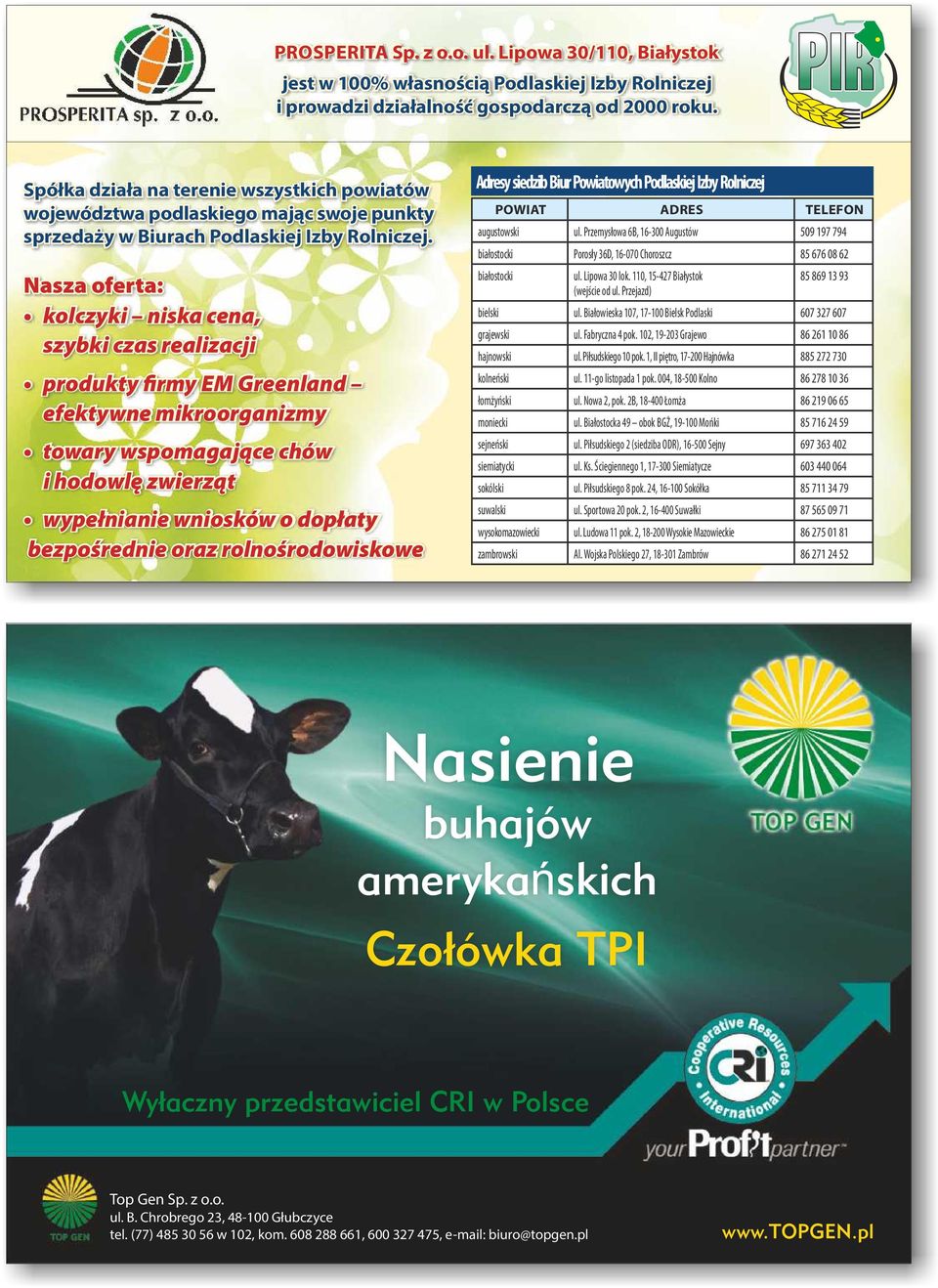 Nasza oferta: kolczyki niska cena, szybki czas realizacji produkty rmy EM Greenland efektywne mikroorganizmy towary wspomagaj i hodowl zwierz t ce chów wype nianie wniosków o dop aty bezpo rednie