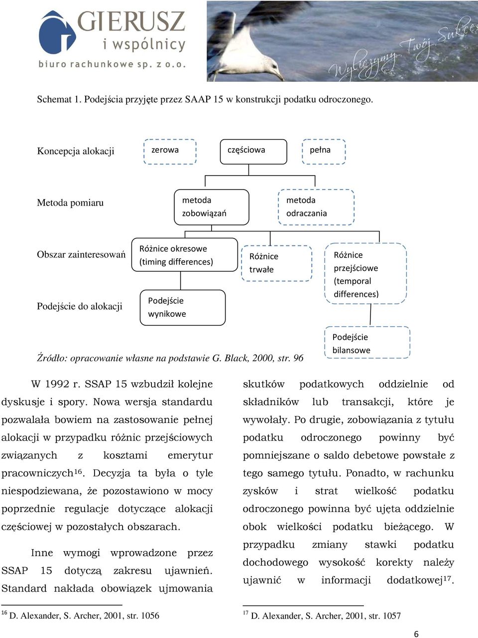 Różnice trwałe Różnice przejściowe (temporal differences) Źródło: opracowanie własne na podstawie G. Black, 2000, str. 96 Podejście bilansowe W 1992 r. SSAP 15 wzbudził kolejne dyskusje i spory.