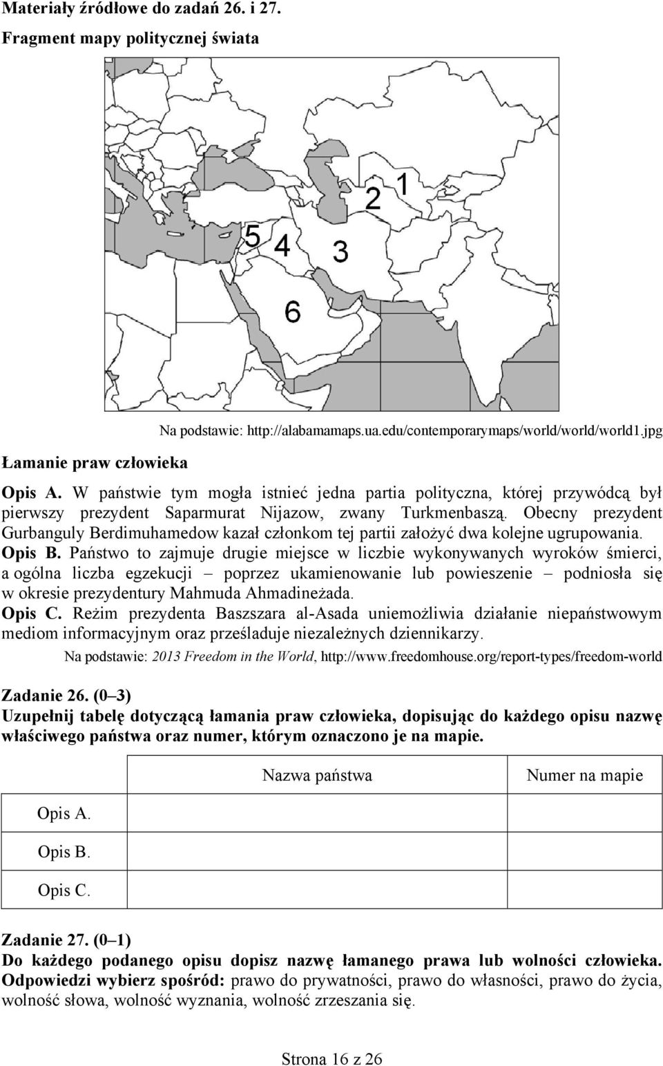 Obecny prezydent Gurbanguly Berdimuhamedow kazał członkom tej partii założyć dwa kolejne ugrupowania. Opis B.