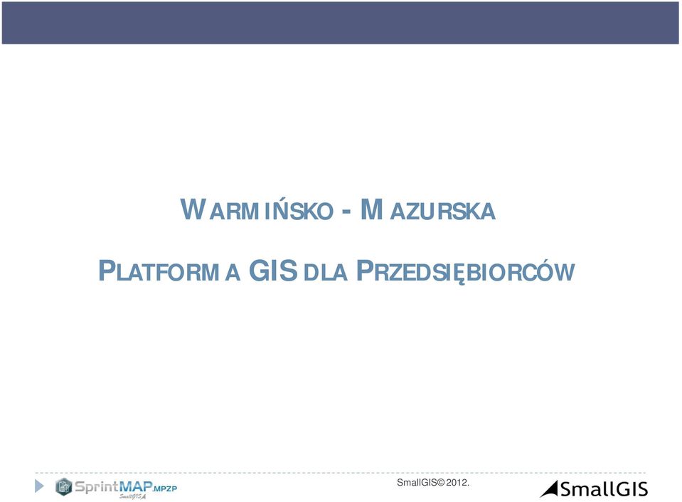 PLATFORMA GIS