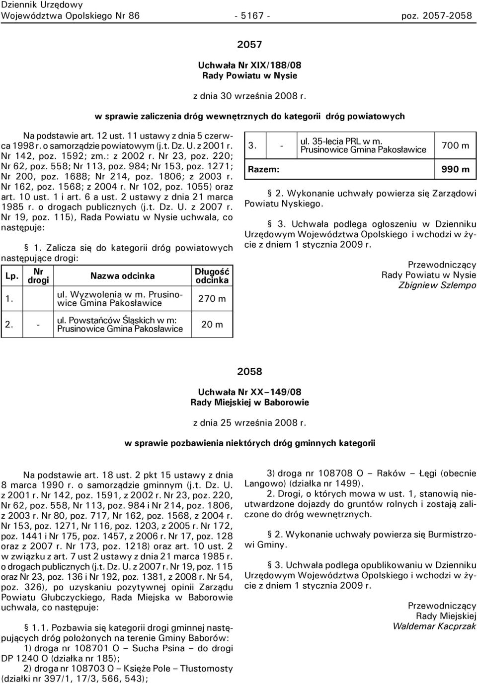 : z 2002 r. Nr 23, poz. 220; Nr 62, poz. 558; Nr 113, poz. 984; Nr 153, poz. 1271; Nr 200, poz. 1688; Nr 214, poz. 1806; z 2003 r. Nr 162, poz. 1568; z 2004 r. Nr 102, poz. 1055) oraz art. 10 ust.