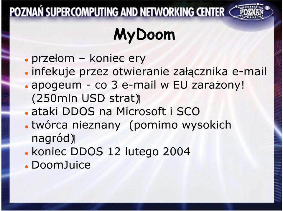 (250mln USD strat) ataki DDOS na Microsoft i SCO twórca