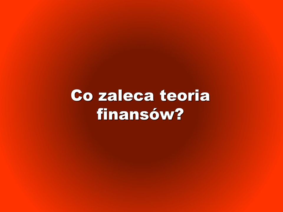 finansów?