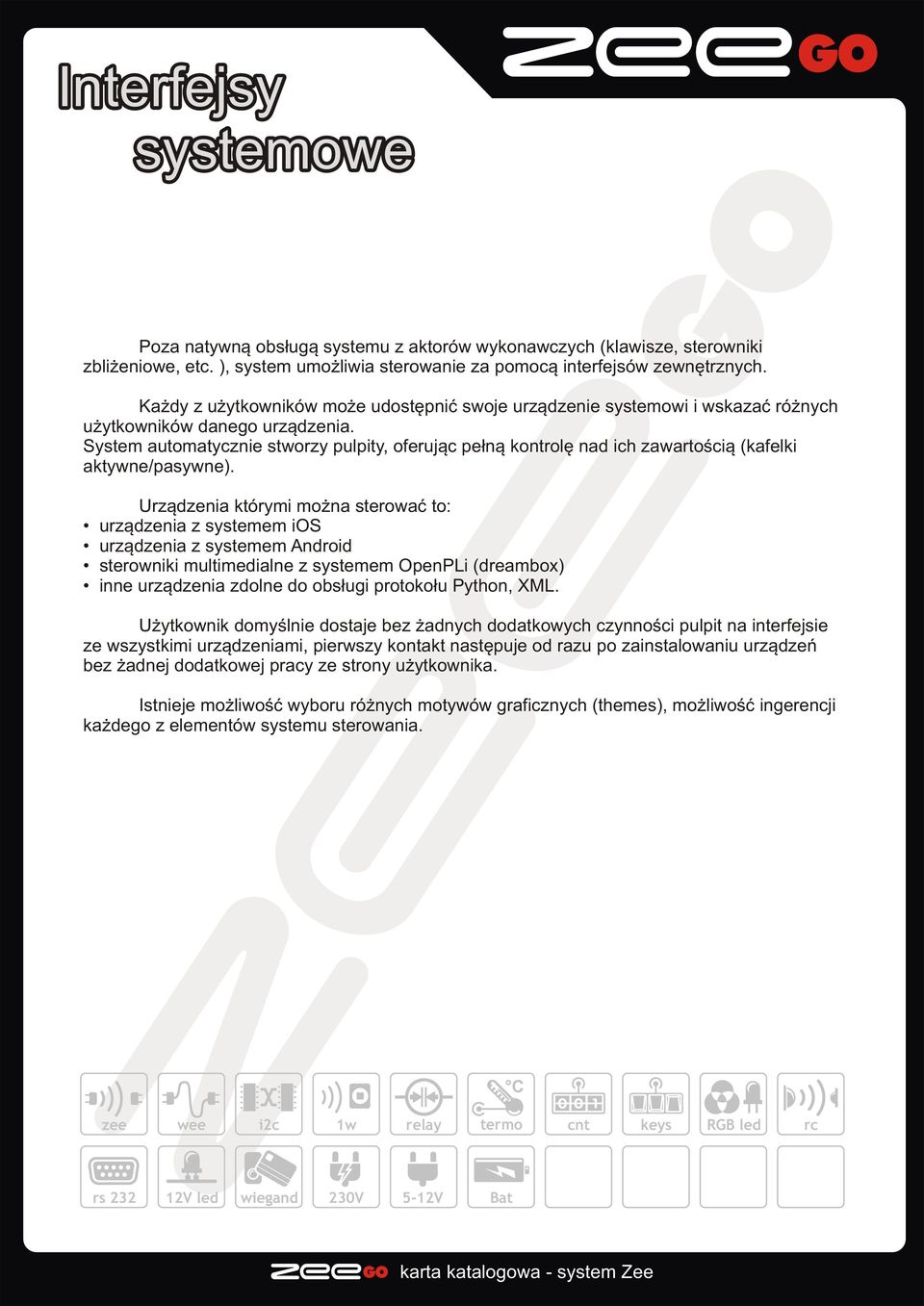 System automatycznie stworzy pulpity, oferuj¹c pe³n¹ kontrolê nad ich zawartoœci¹ (kafelki aktywne/pasywne).