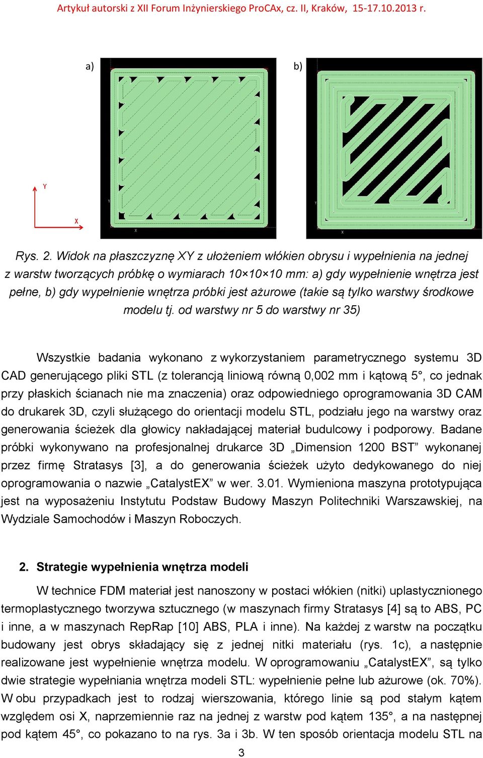 jest ażurowe (takie są tylko warstwy środkowe modelu tj.