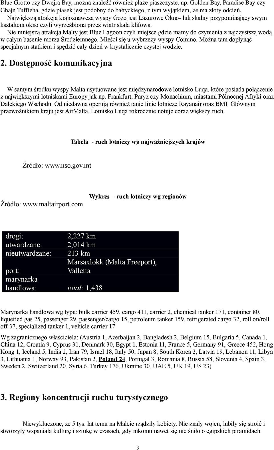 Nie mniejszą atrakcja Malty jest Blue Lagoon czyli miejsce gdzie mamy do czynienia z najczystszą wodą w całym basenie morza Środziemnego. Mieści się u wybrzeży wyspy Comino.