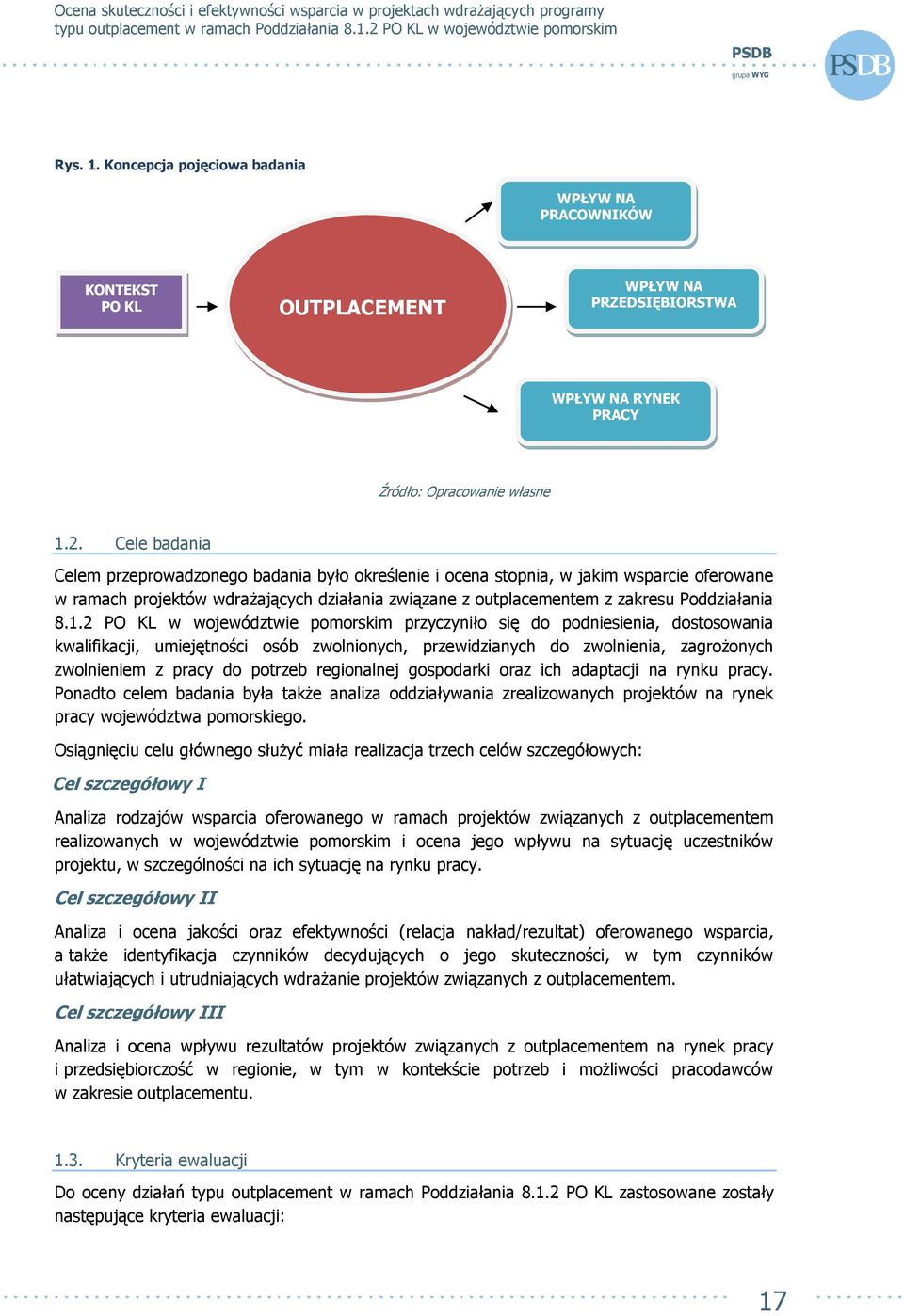 2 PO KL w województwie pomorskim przyczyniło się do podniesienia, dostosowania kwalifikacji, umiejętności osób zwolnionych, przewidzianych do zwolnienia, zagrożonych zwolnieniem z pracy do potrzeb