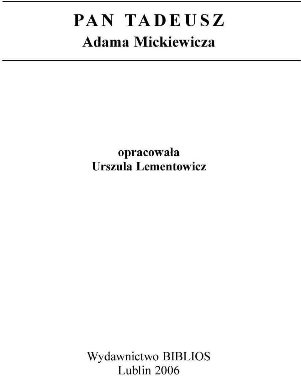 Urszula Lementowicz