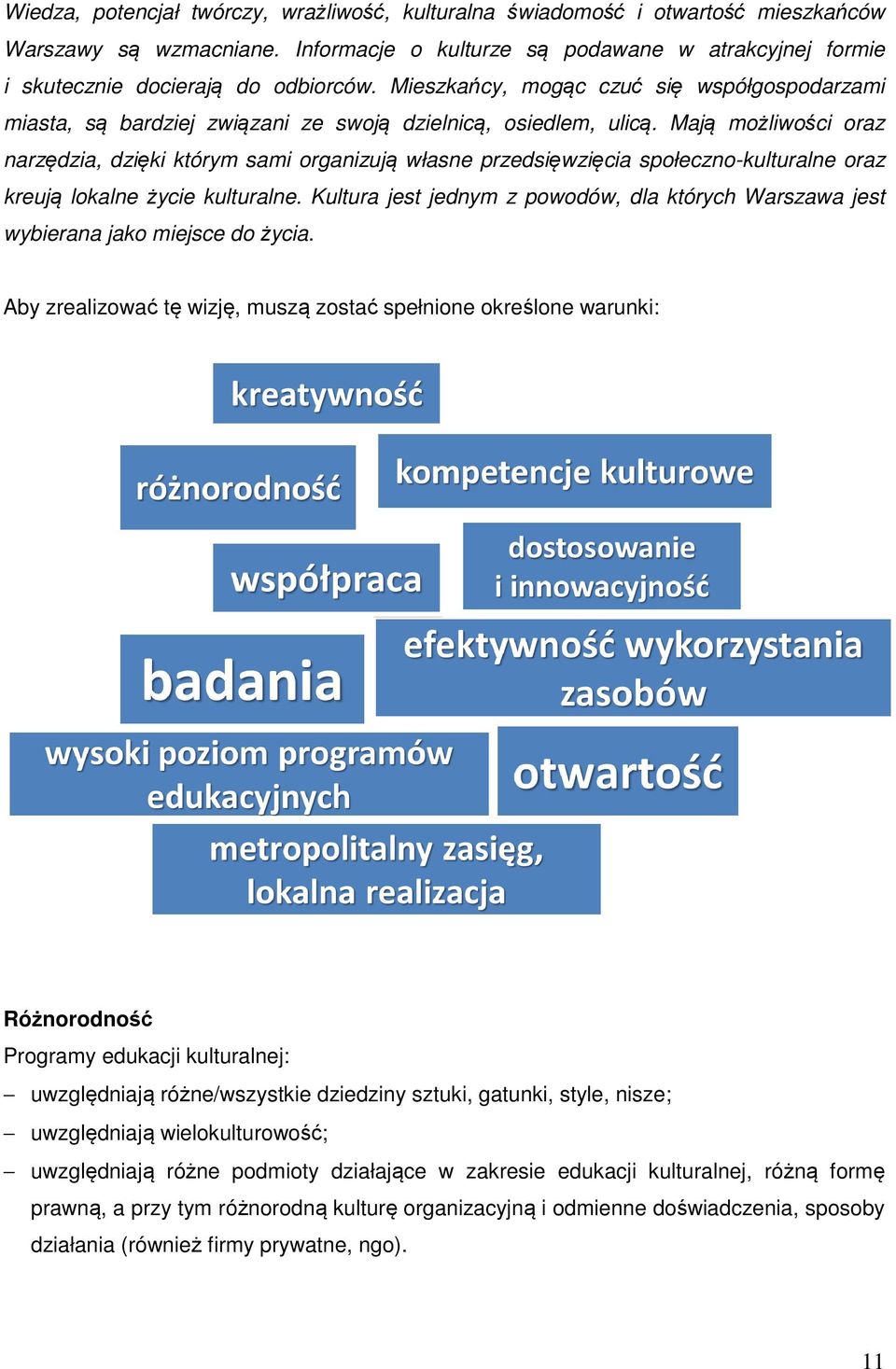 Mają możliwości oraz narzędzia, dzięki którym sami organizują własne przedsięwzięcia społeczno-kulturalne oraz kreują lokalne życie kulturalne.