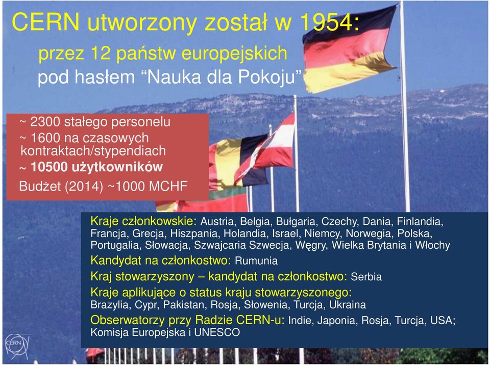 Portugalia, Słowacja, Szwajcaria Szwecja, Węgry, Wielka Brytania i Włochy Kandydat na członkostwo: Rumunia Kraj stowarzyszony kandydat na członkostwo: Serbia Kraje aplikujące o