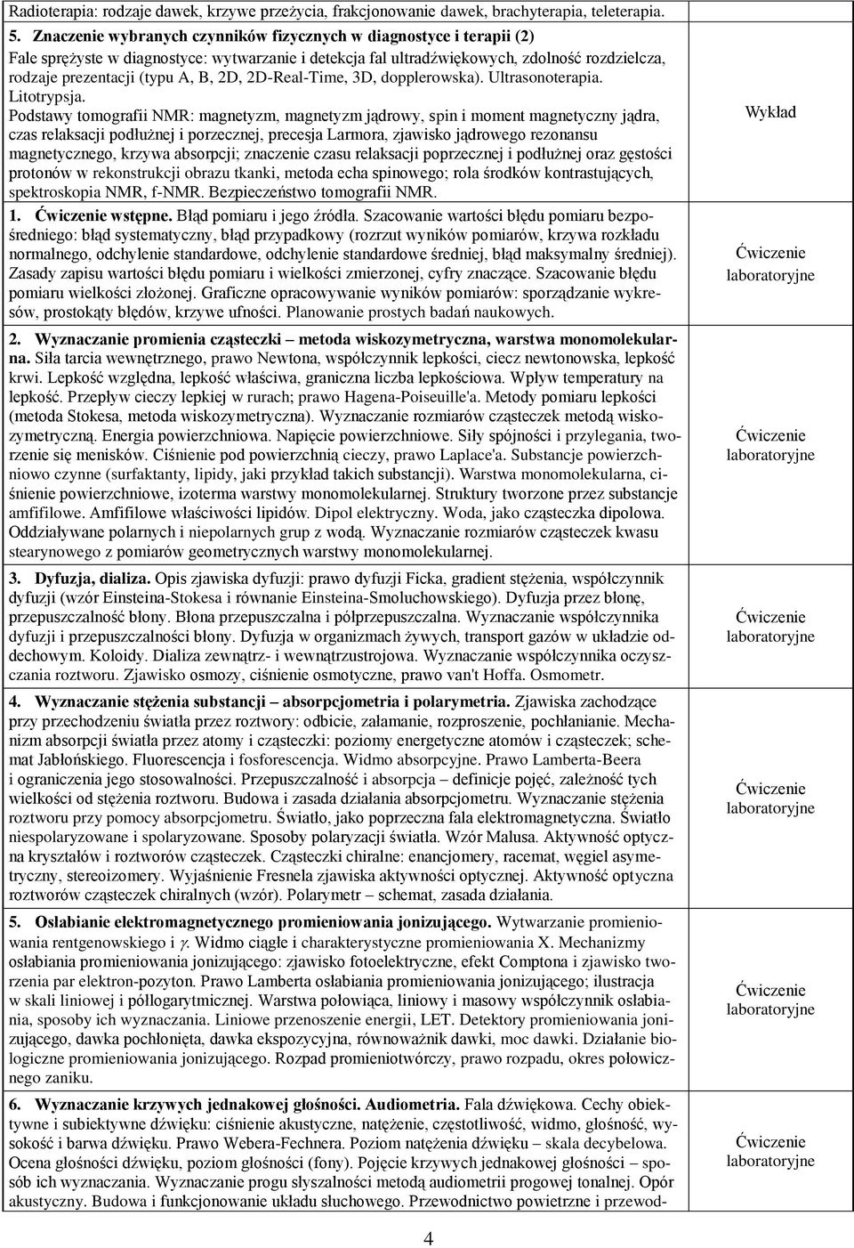 2D, 2D-Real-Time, 3D, dopplerowska). Ultrasonoterapia. Litotrypsja.