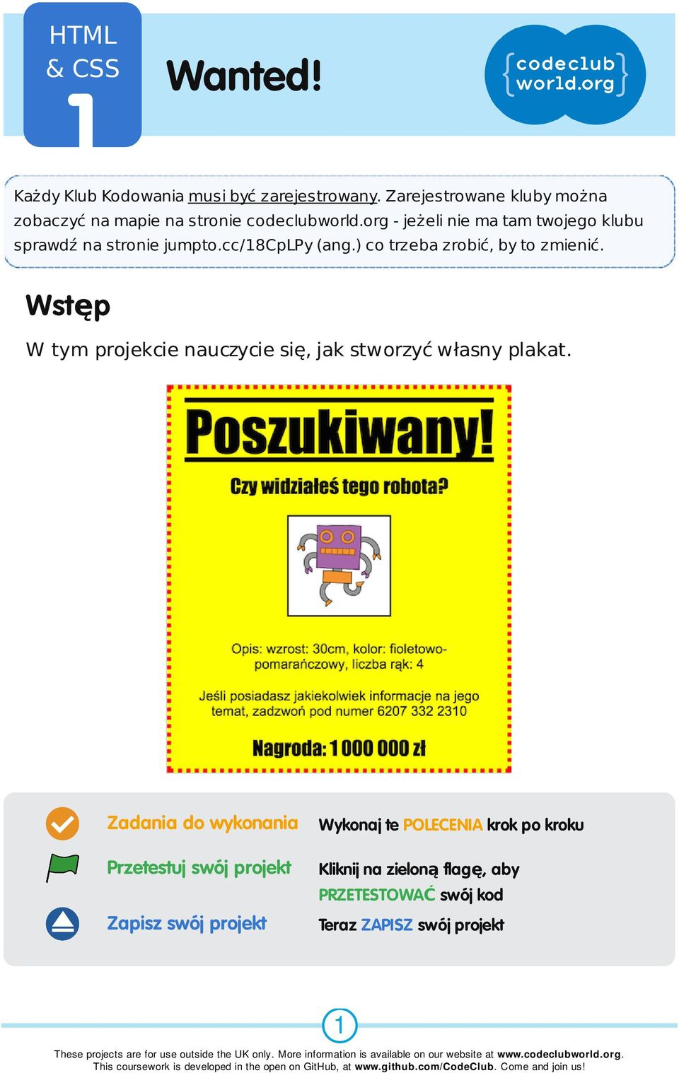 org - jeżeli nie ma tam twojego klubu sprawdź na stronie jumpto.cc/18cplpy (ang.) co trzeba zrobić, by to zmienić.