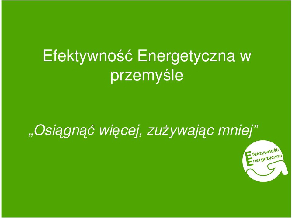 przemyśle