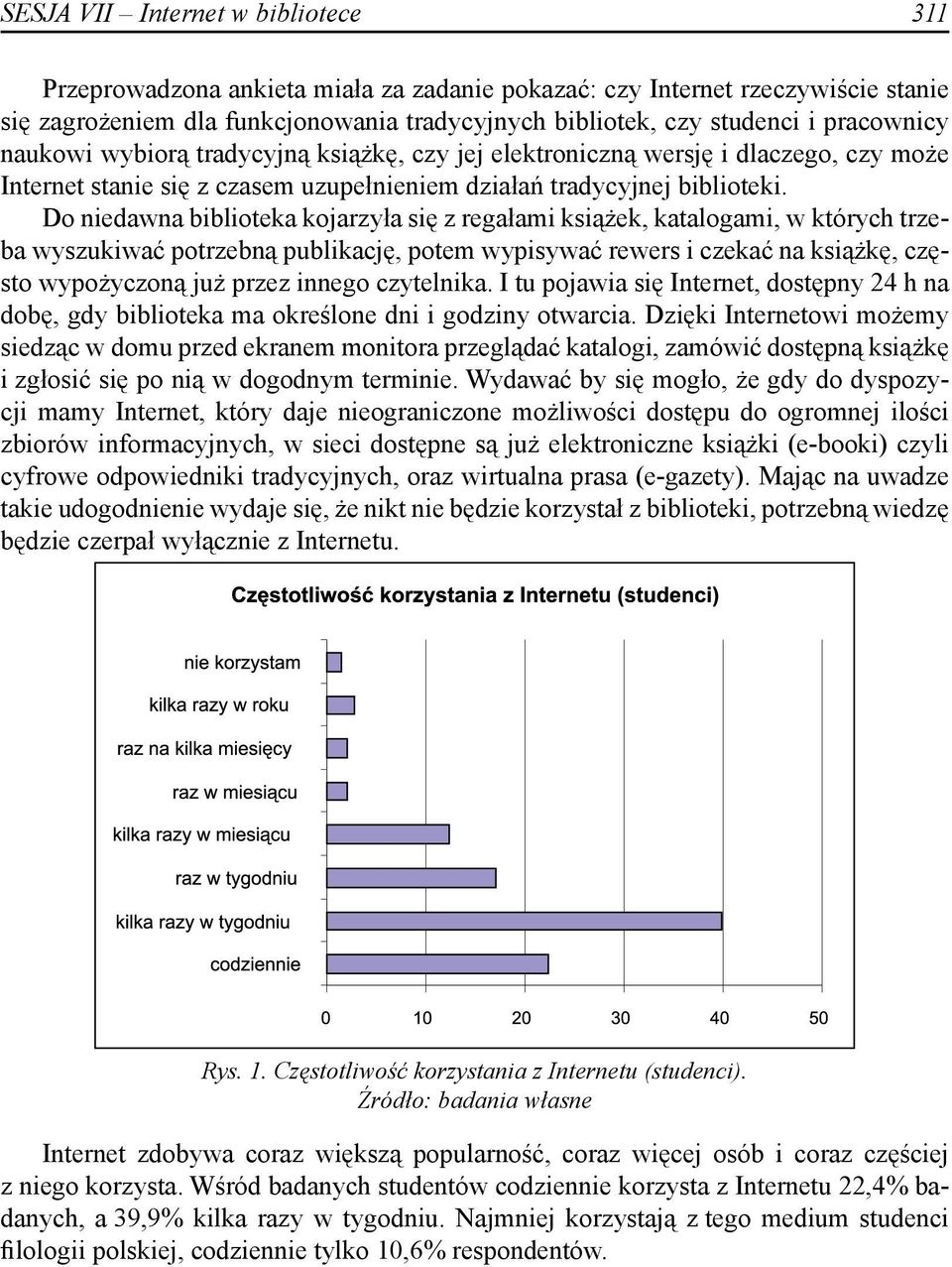 Do niedawna biblioteka kojarzyła się z regałami książek, katalogami, w których trzeba wyszukiwać potrzebną publikację, potem wypisywać rewers i czekać na książkę, często wypożyczoną już przez innego