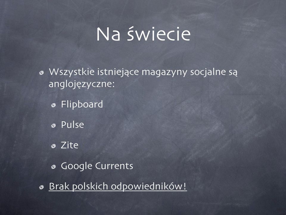 socjalne są anglojęzyczne:!