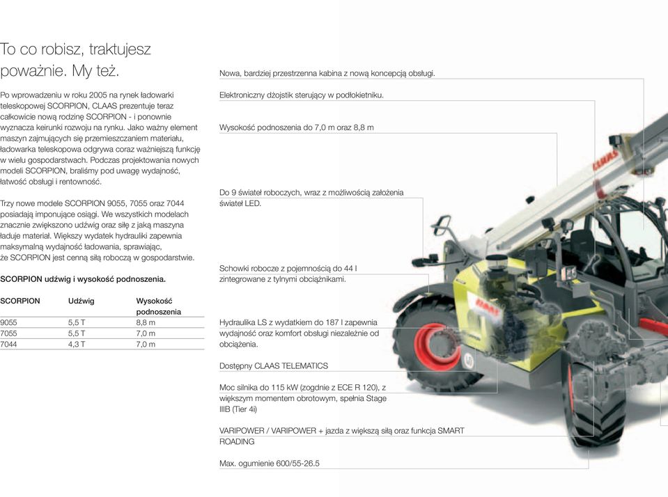 Jako ważny element maszyn zajmujących się przemieszczaniem materiału, ładowarka teleskopowa odgrywa coraz ważniejszą funkcję w wielu gospodarstwach.