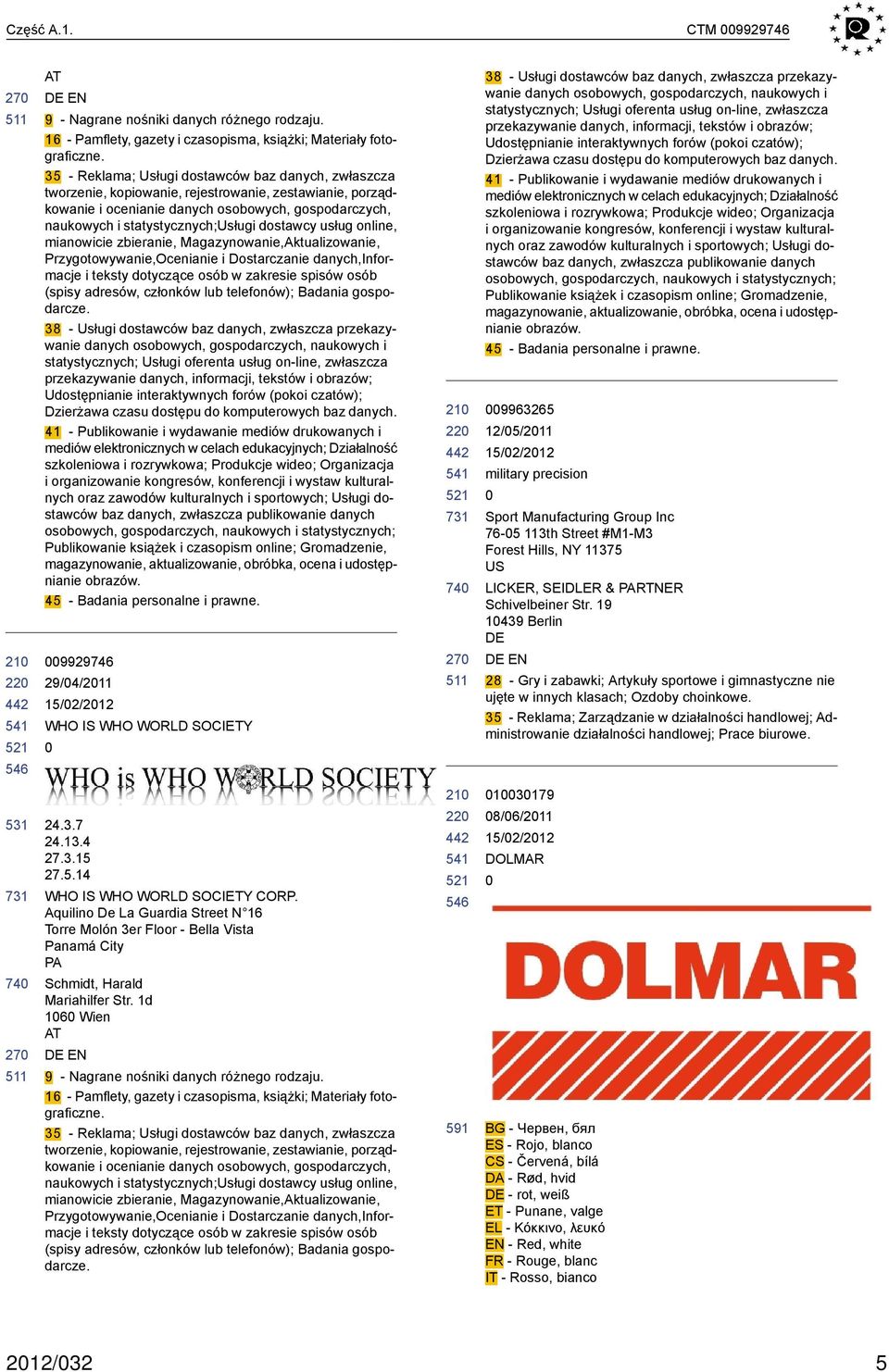 dostawcy usług online, mianowicie zbieranie, Magazynowanie,Aktualizowanie, Przygotowywanie,Ocenianie i Dostarczanie danych,informacje i teksty dotyczące osób w zakresie spisów osób (spisy adresów,