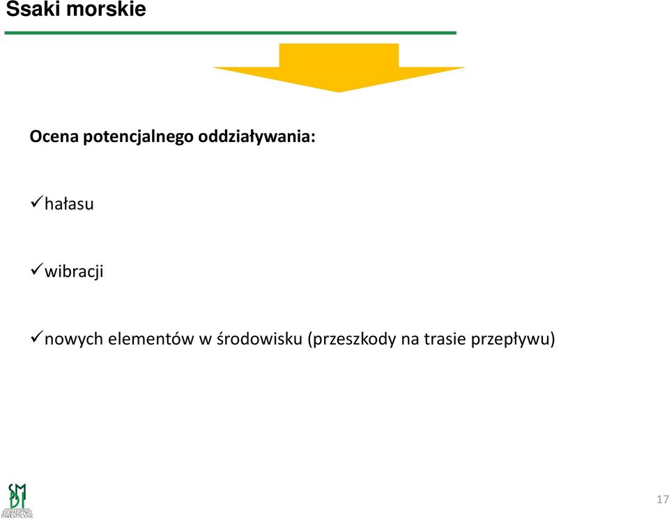 hałasu wibracji nowych elementów