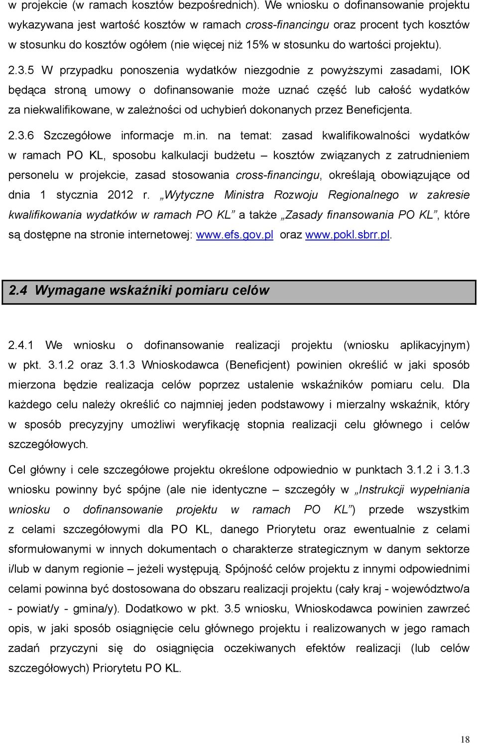 projektu). 2.3.