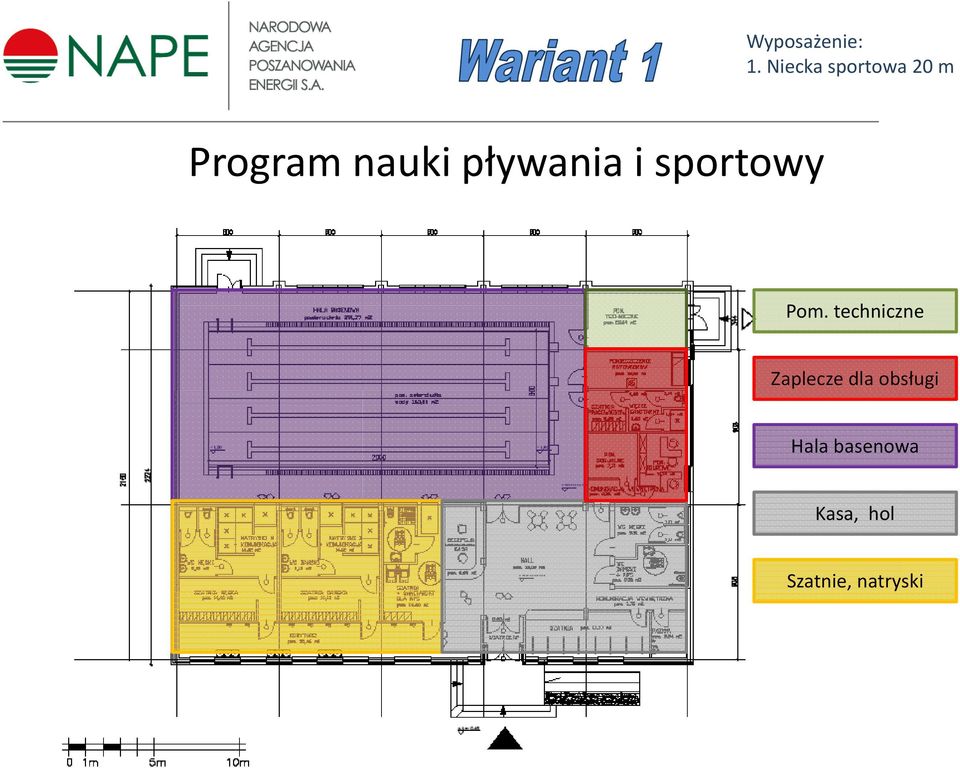 pływania i sportowy Pom.