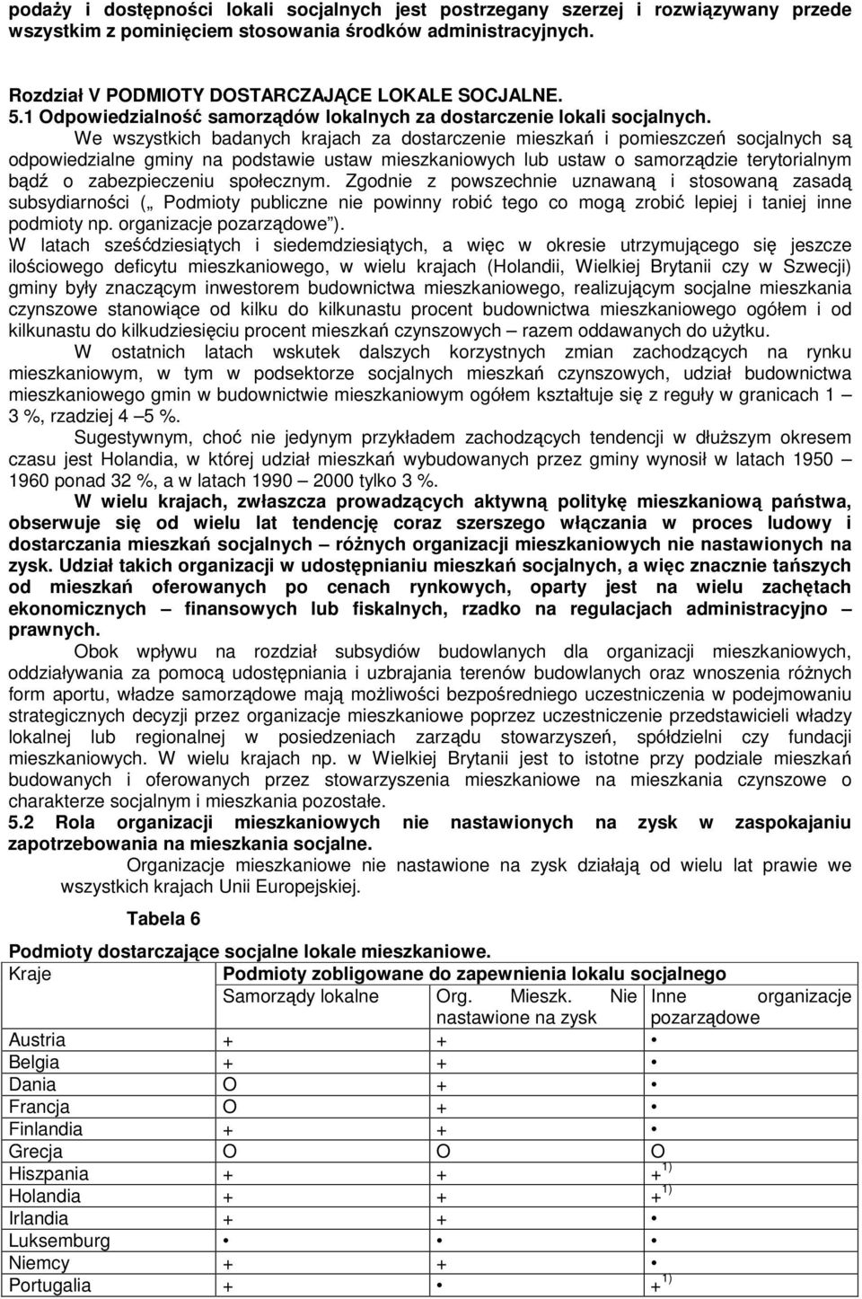 mieszkaniowych lub ustaw o samorzdzie terytorialnym bd o zabezpieczeniu społecznym Zgodnie z powszechnie uznawan i stosowan zasad subsydiarnoci ( Podmioty publiczne nie powinny robi tego co mog zrobi