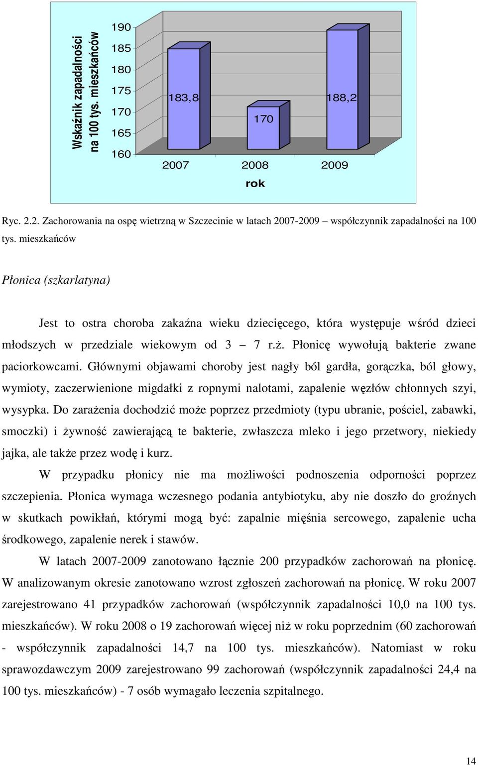 Płonicę wywołują bakterie zwane paciorkowcami.