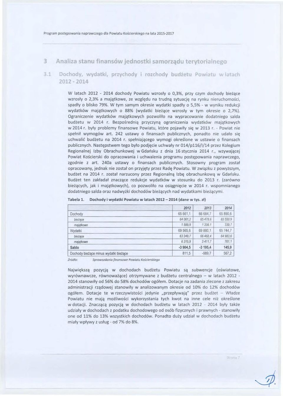 W tym samym kresie wydatki spa d ły 5,5% - w wyniku redukji wydatków majątkwyh 88% (wydatki bieżąe wzrsły w tym kresie 2, 7%).