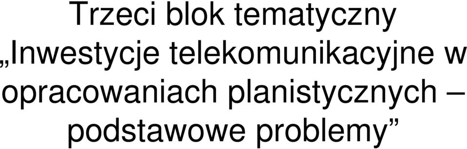 telekomunikacyjne w