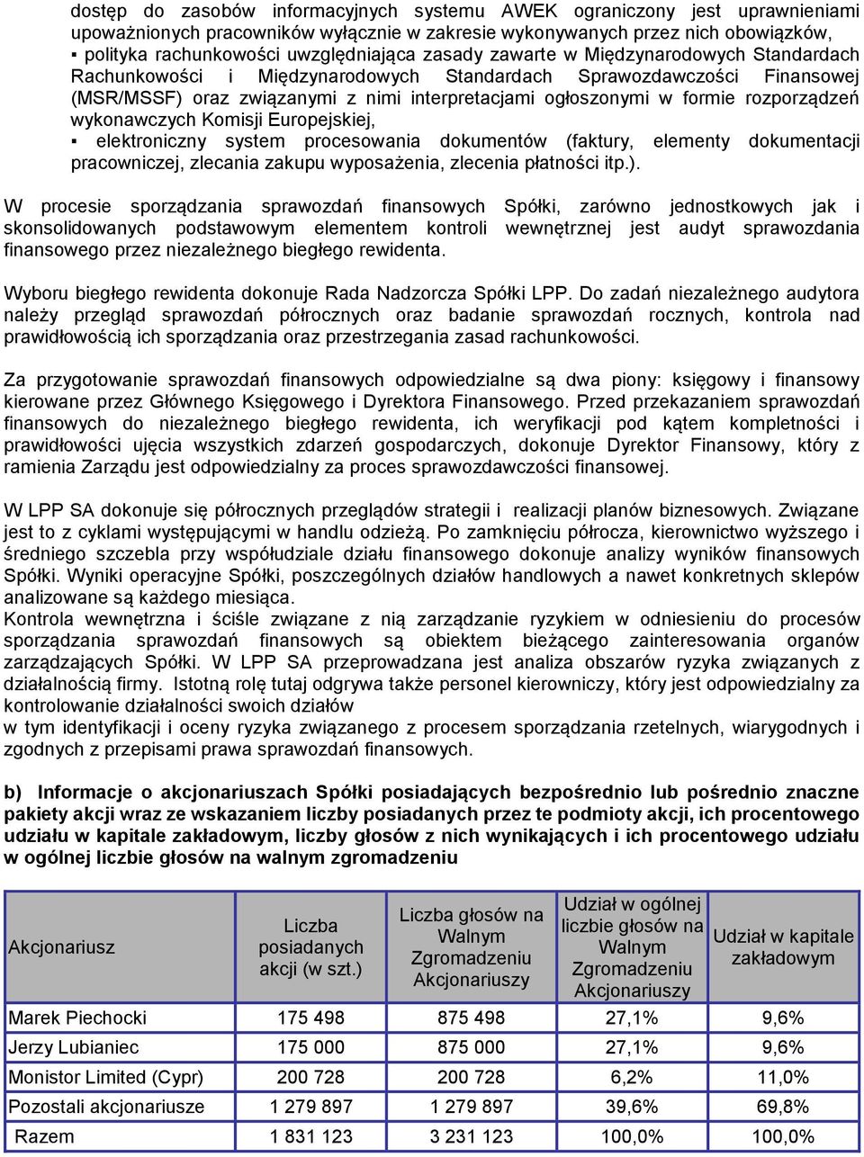 rozporządzeń wykonawczych Komisji Europejskiej, elektroniczny system procesowania dokumentów (faktury, elementy dokumentacji pracowniczej, zlecania zakupu wyposażenia, zlecenia płatności itp.).