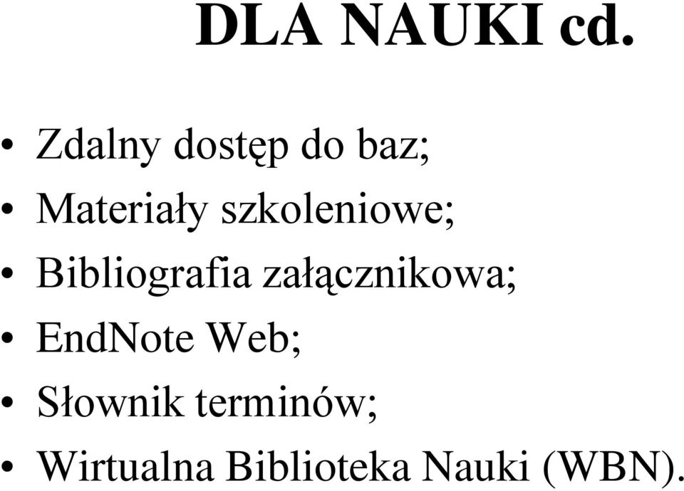 szkoleniowe; Bibliografia