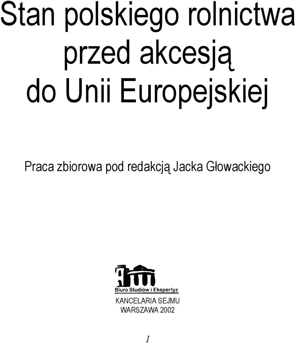 zbiorowa pod redakcją Jacka