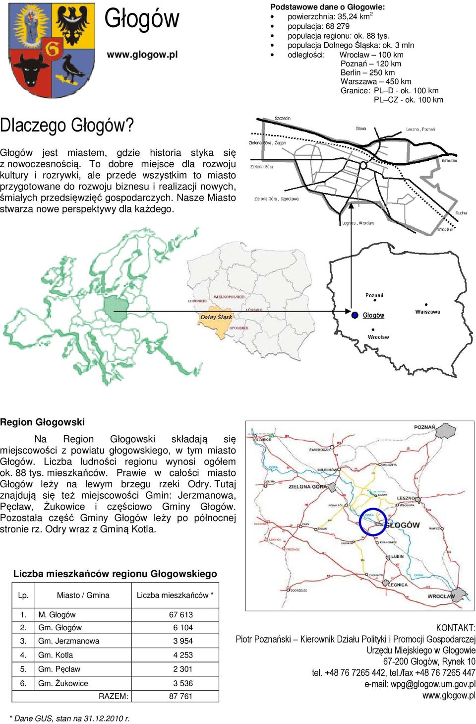 To dobre miejsce dla rozwoju kultury i rozrywki, ale przede wszystkim to miasto przygotowane do rozwoju biznesu i realizacji nowych, śmiałych przedsięwzięć gospodarczych.