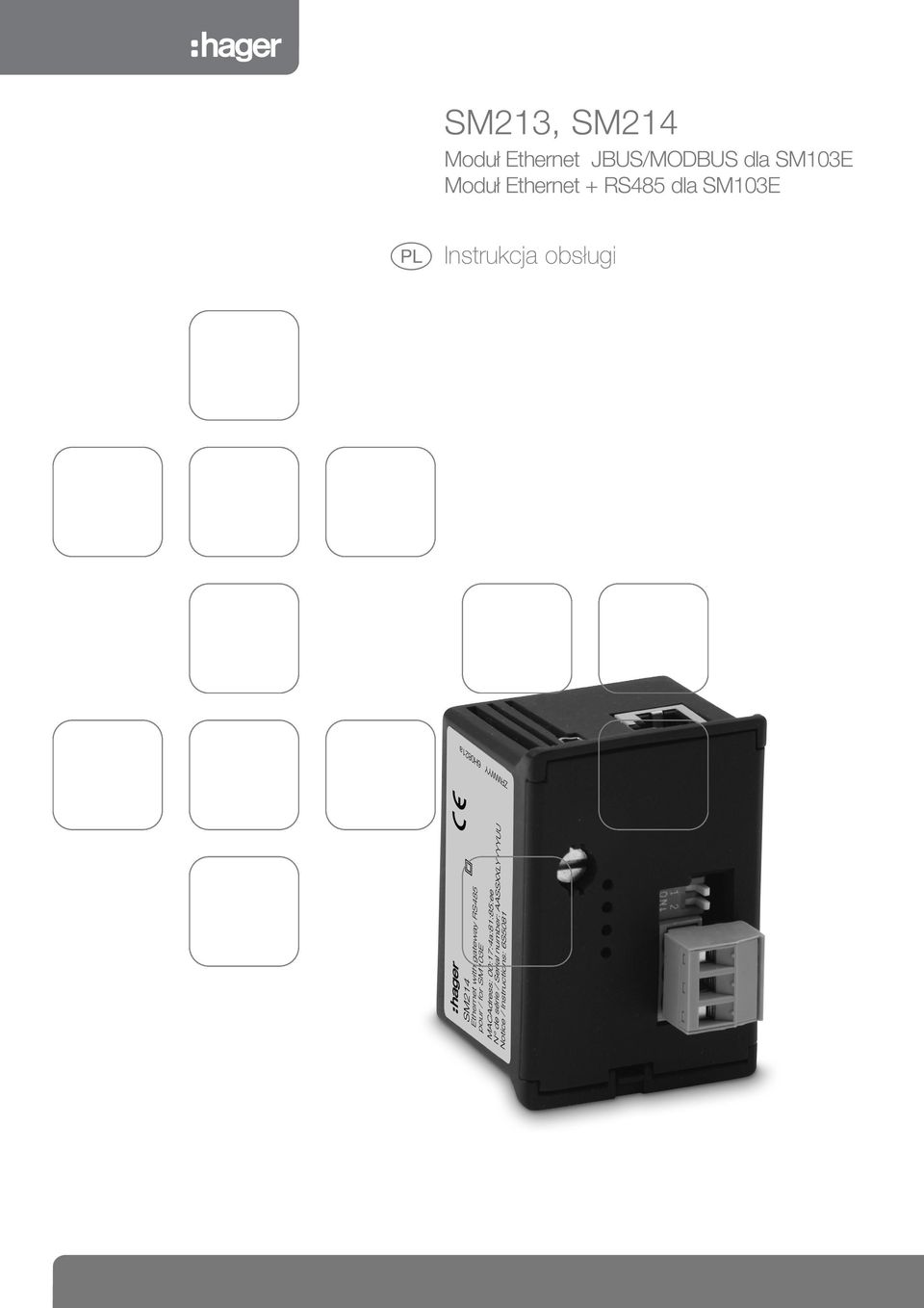 SM103E Moduł Ethernet +