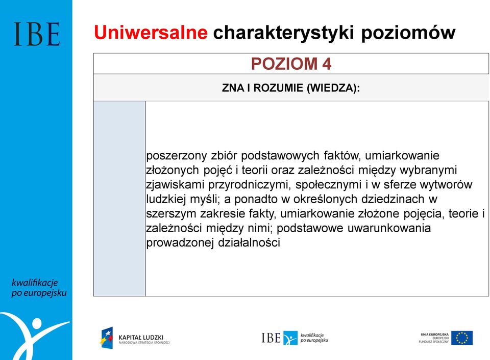 społecznymi i w sferze wytworów ludzkiej myśli; a ponadto w określonych dziedzinach w szerszym zakresie