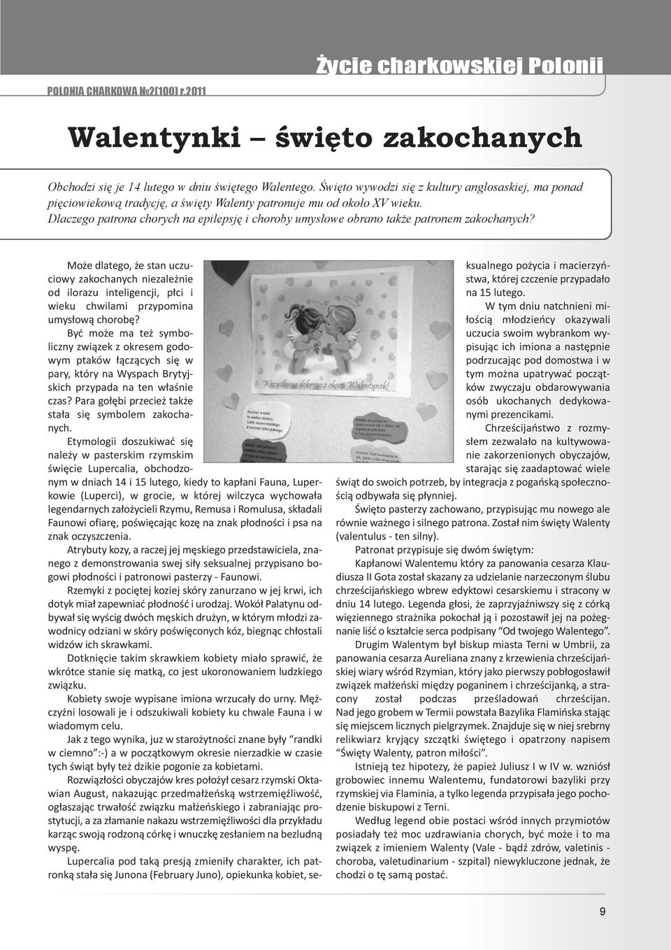 Dlaczego patrona chorych na epilepsję i choroby umysłowe obrano także patronem zakochanych?