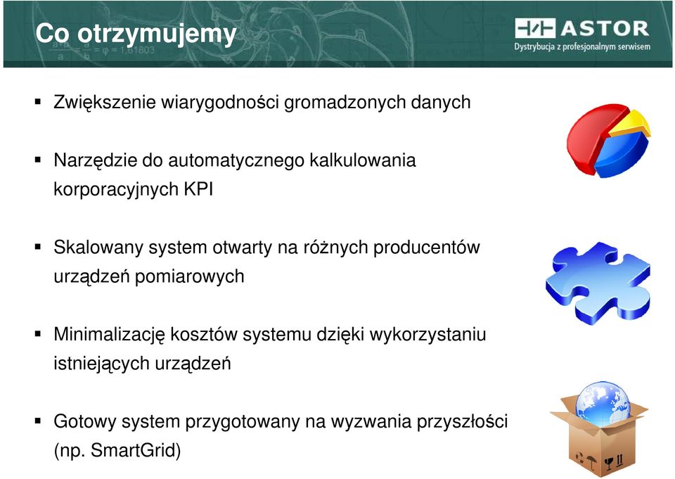 producentów urządzeń pomiarowych Minimalizację kosztów systemu dzięki