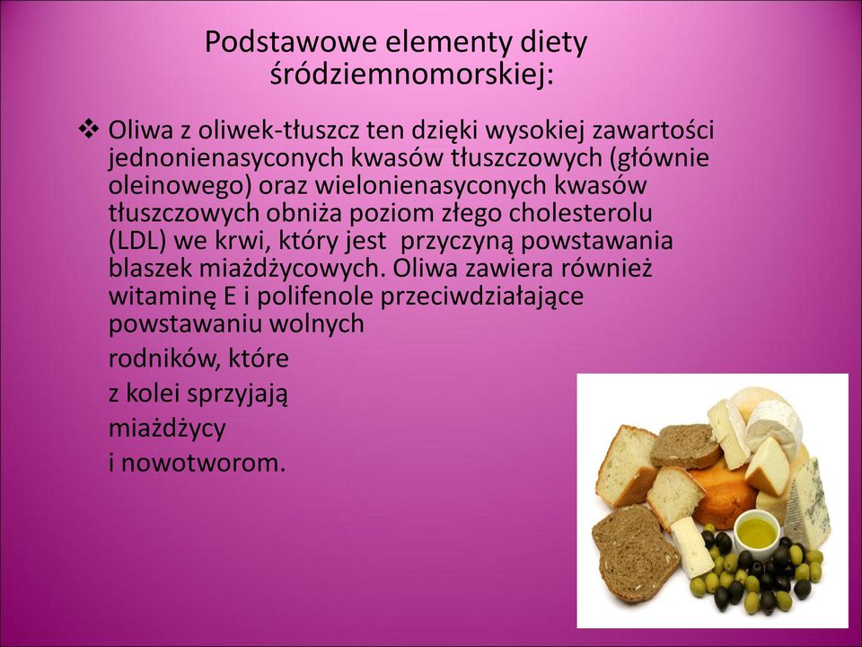 poziom złego cholesterolu (LDL) we krwi, który jest przyczyną powstawania blaszek miażdżycowych.