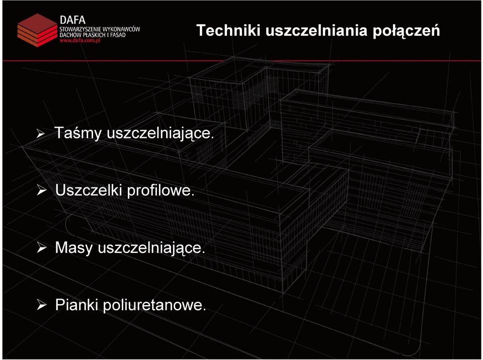 Uszczelki profilowe.