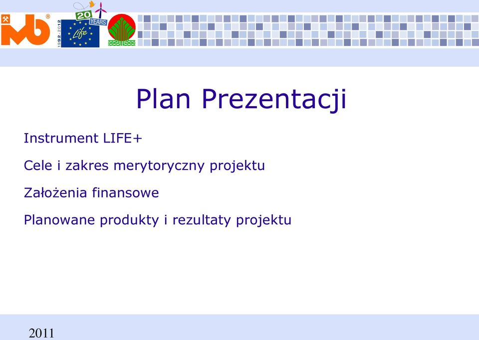 projektu Założenia finansowe