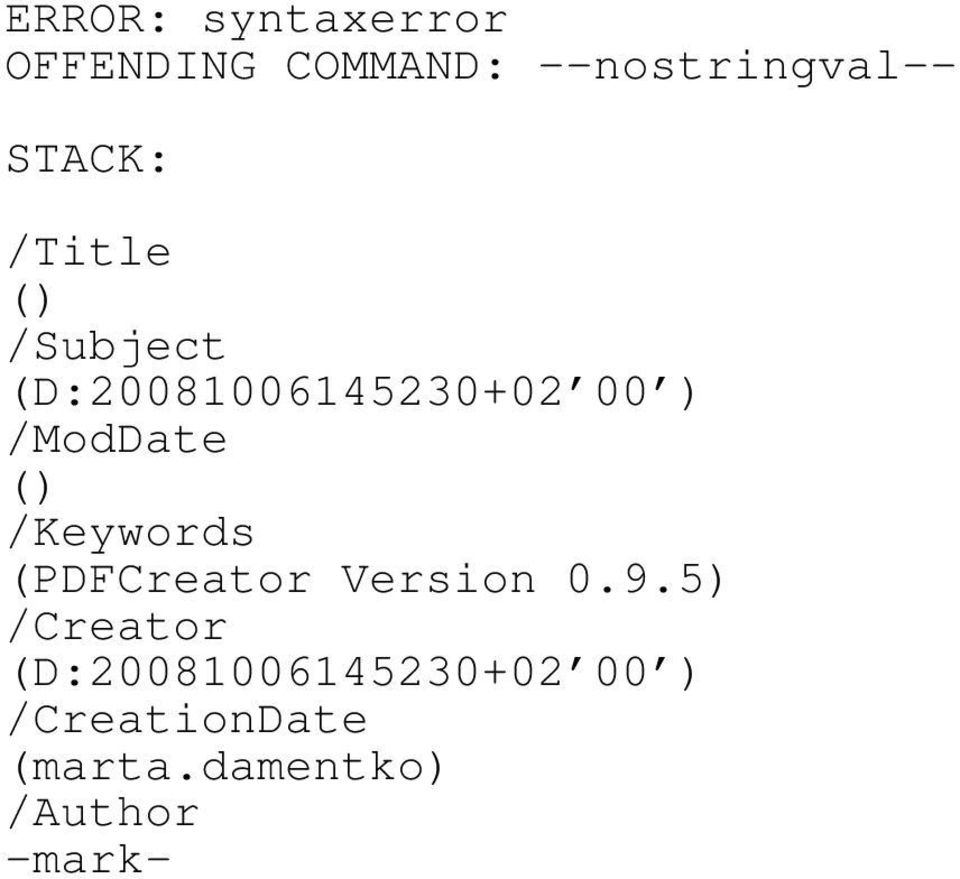 /ModDate () /Keywords (PDFCreator Version 0.9.