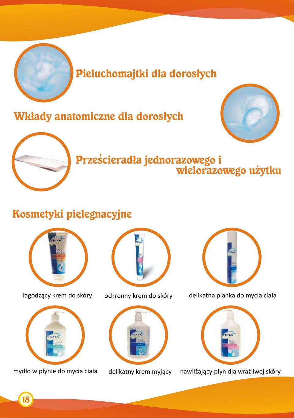 wielorazowego uzytku Kosmetyki pie,legnacyjne ³agodz¹cy krem do skóry