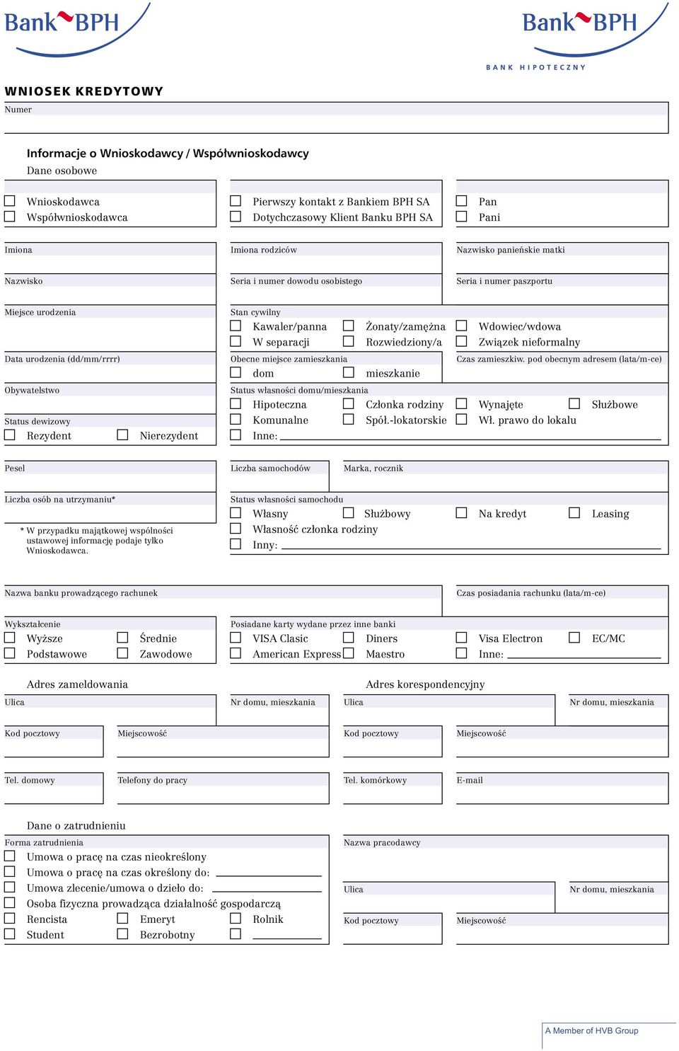 Rozwiedziony/a Zwi¹zek nieformalny Data urodzenia (dd/mm/rrrr) Obecne miejsce zamieszkania Czas zamieszkiw.