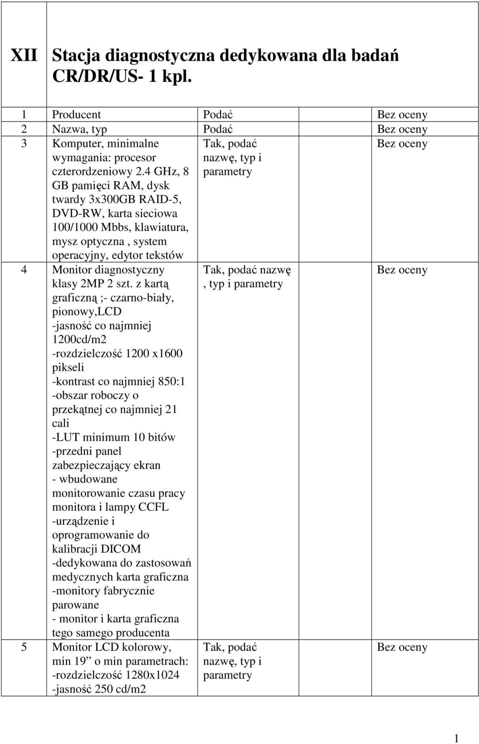 diagnostyczny klasy 2MP 2 szt.