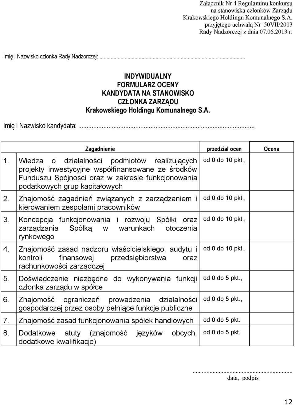 Wiedza o działalności podmiotów realizujących projekty inwestycyjne współfinansowane ze środków Funduszu Spójności oraz w zakresie funkcjonowania podatkowych grup kapitałowych 2.