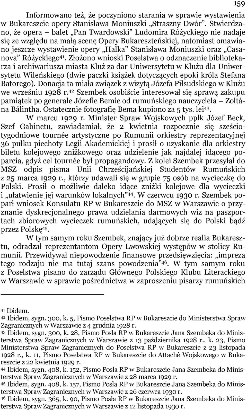 oraz Casanova Różyckiego 41.