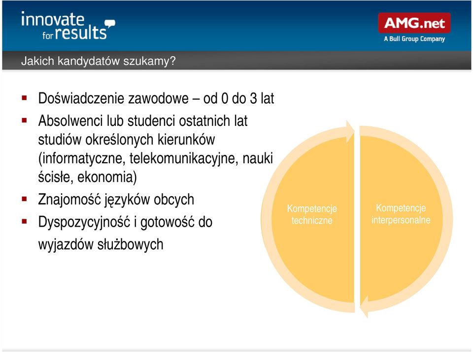 studiów określonych kierunków (informatyczne, telekomunikacyjne, nauki ścisłe,