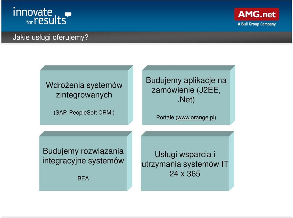 Budujemy aplikacje na zamówienie (J2EE,.Net) Portale (www.