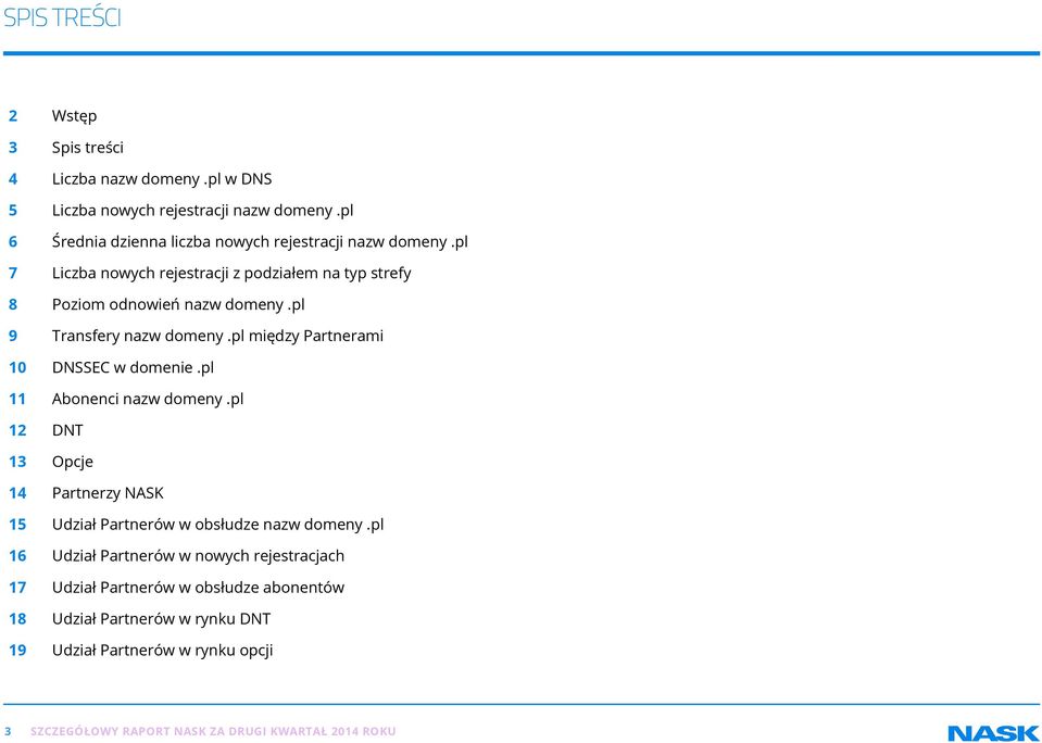 pl 9 Transfery nazw domeny.pl między Partnerami 10 DNSSEC w domenie.pl 11 Abonenci nazw domeny.